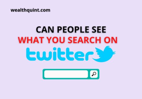 can people see what you search on twitter