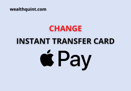 change instant transfer card apple pay