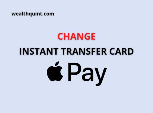 change instant transfer card apple pay