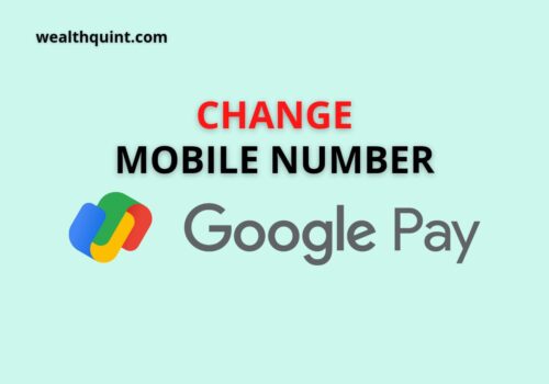 change mobile number google pay