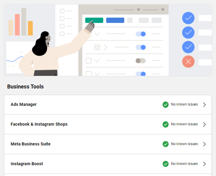 How To Fix Facebook Messenger Couldn't Load All End-to-end Encrypted Chats 2 check server status of Facebook To Fix Facebook Messenger Couldnt Load All End to end Encrypted Chats