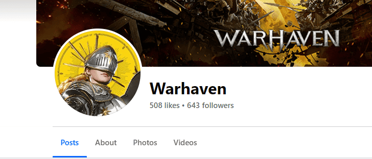 How To Fix Warhaven Failed To Connect To Lobby 3 checking information from Warhaven social media page to resolve issue of Warhaven Failed To Connect To Lobby 1