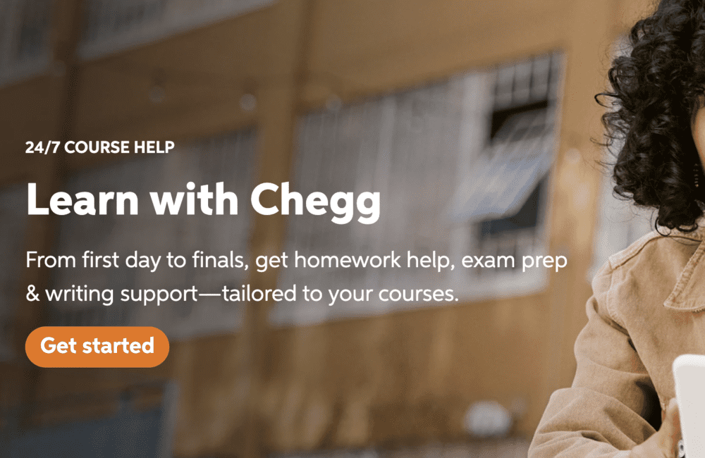 chegg loggin out