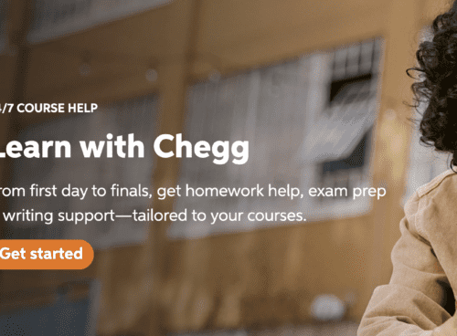 chegg loggin out