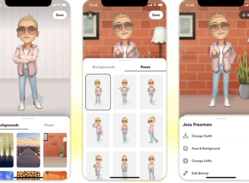 chnage bitmoji snapchat 3d