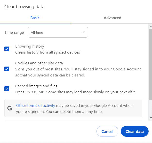 How To Fix PetSmart Checkout Not Working 3 clear brosing data for PetSmart Checkout Not Working