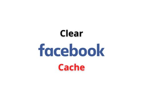 clear facebook cache