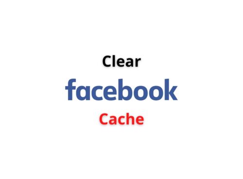 clear facebook cache