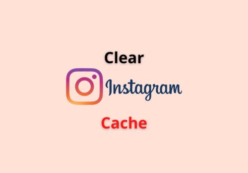 clear instagram cache