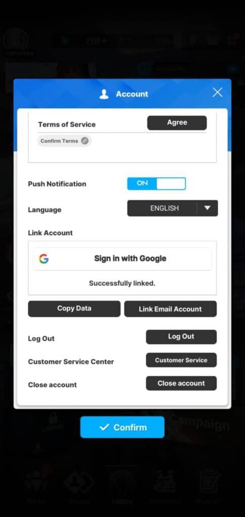 How To Fix "Character Data Error Code e079637d" on The Goddess Of Victory Nikke 3 click on log out