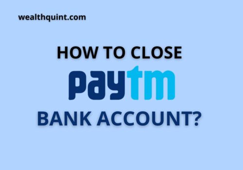 close Paytm Bank account
