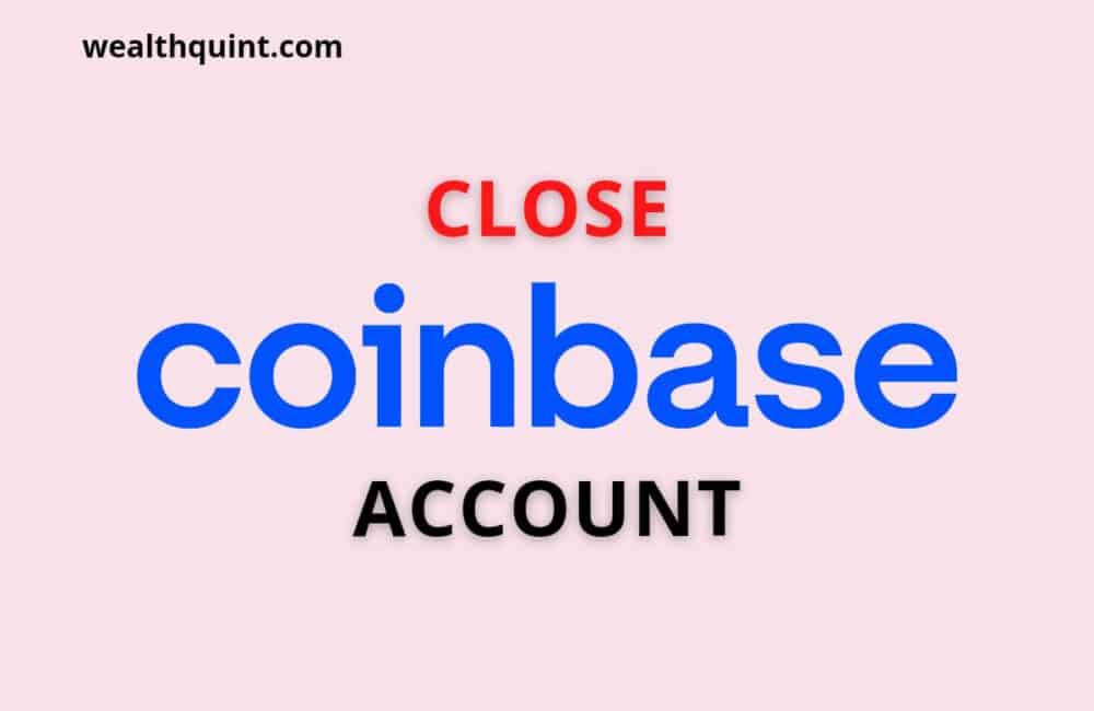 close coinbase account