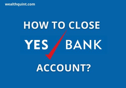 close yes bank account