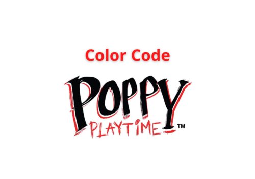 color code poppy playtime
