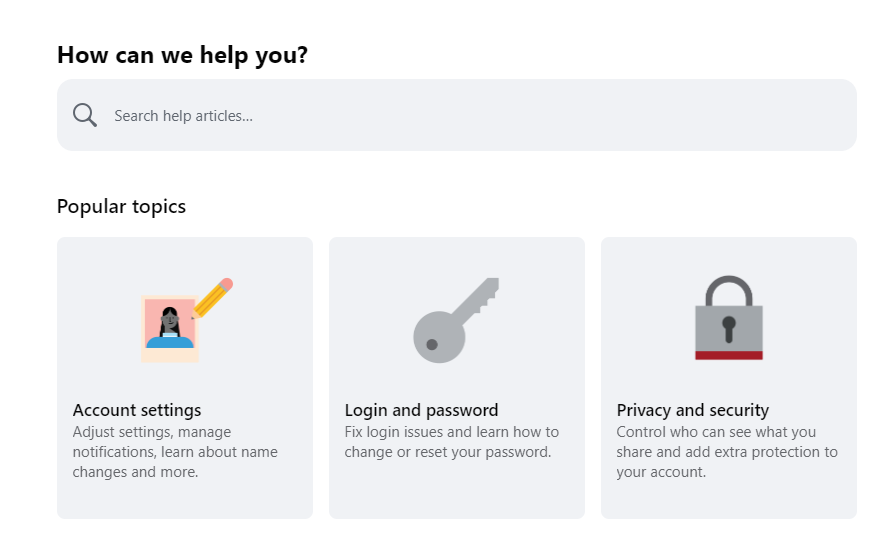 How To Fix Facebook Messenger Couldn't Load All End-to-end Encrypted Chats 3 conatct support of Facebook To Fix Facebook Messenger Couldnt Load All End to end Encrypted Chats