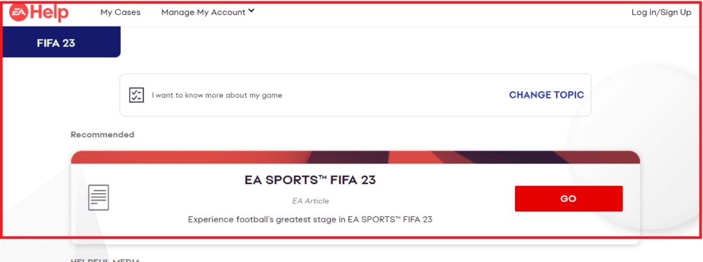 How To Fix "There Was An Error Creating Your Game Session" On FIFA 23 3 contact FIFA 23 Support Team to fix game session error