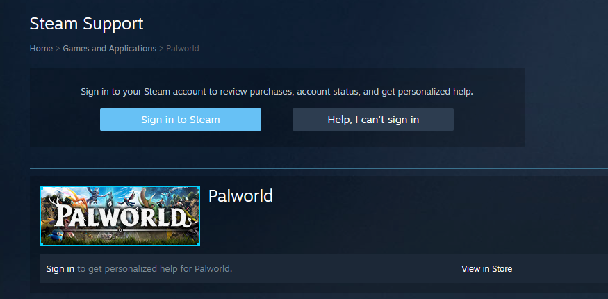 How To Fix Can't Join Friend Guild In Palworld 3 contact Palworld support to fix Cant Join Friend Guild In Palworld