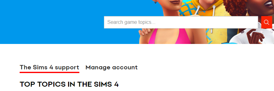 How To Fix Sims 4 Split From Household And Move Not Working 3 contact support for issue of Sims 4 Split From Household And Move Not Working
