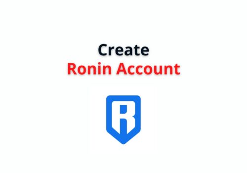 create ronon account