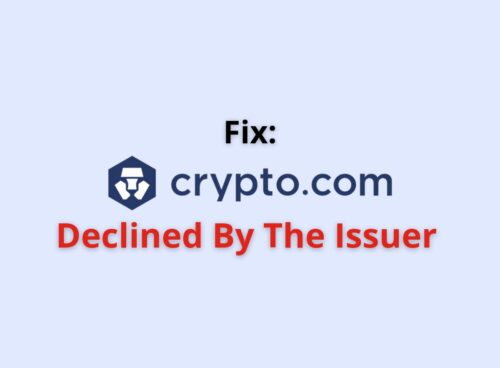crypto.com declined by the issuer