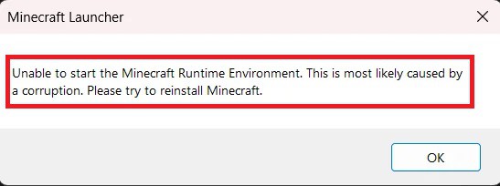 How To Fix "Unable To Start Minecraft Runtime Environment" On CurseForge 2 curseforge unable to start minecraft runtime environment