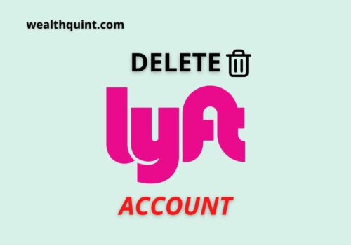 delete my credit card from lyft