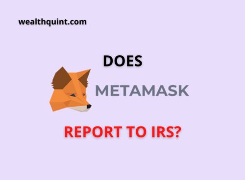 does Metamask report to irs