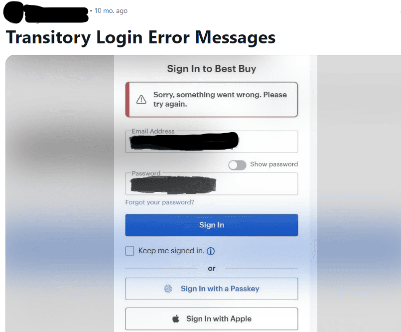 How To Fix “Sorry Something Went Wrong Please Try Again Later 006” On BestBuy 2 error code 006 bestbuy