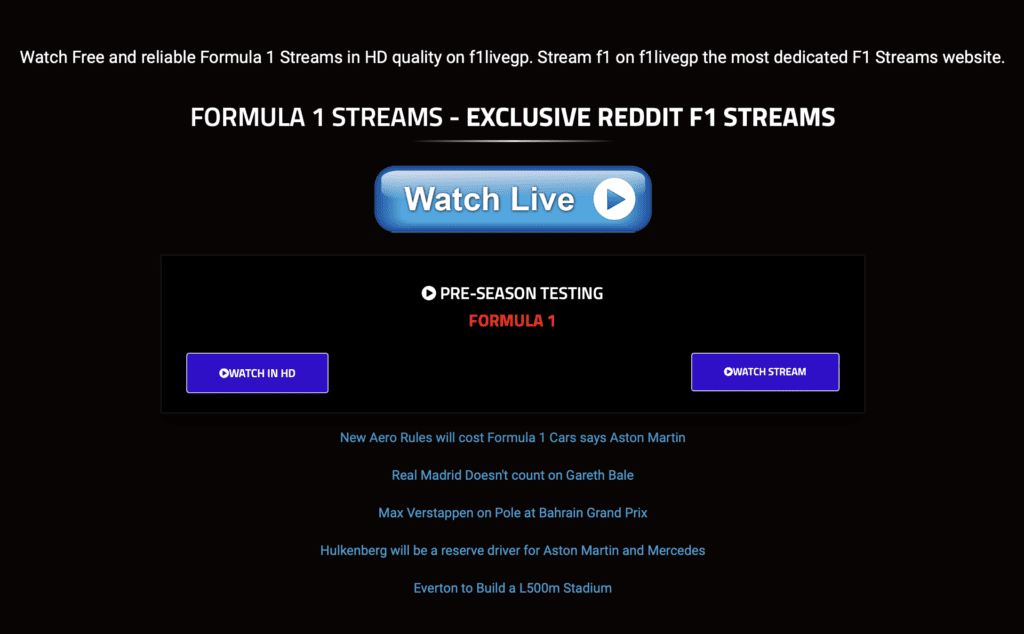 f1livegp.me Not Working? Reasons & Fixes 1 f1livegp.me Not Working