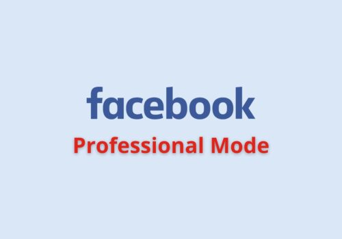 facebook professional mode