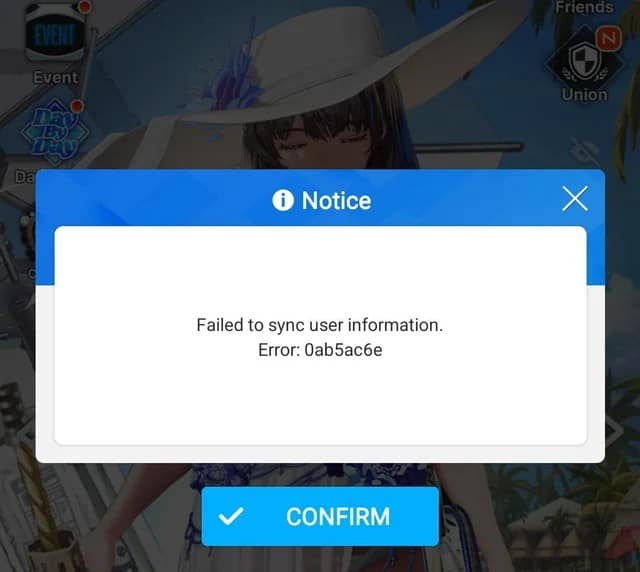 How To Fix "Failed To Sync User Information" On Goddess Of Victory: Nikke 2 failed to sync user information error