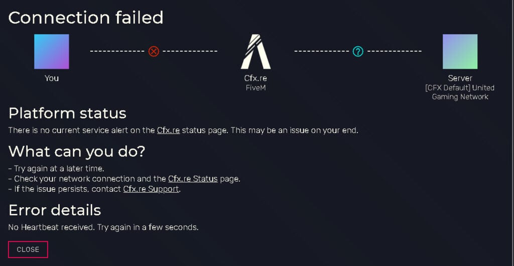 How To Fix FiveM No Heartbeat Received 2 fivem no heartbeat received