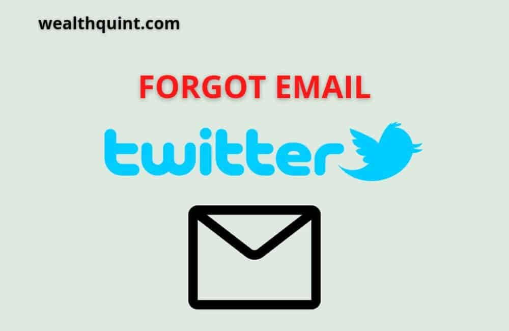 forgot email twitter