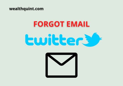forgot email twitter