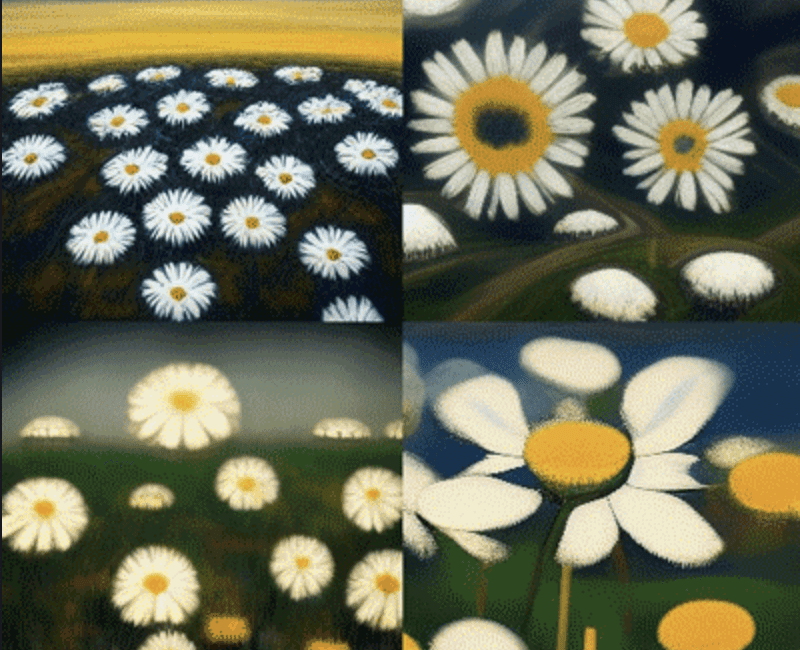four images will generated based on your provided prompt