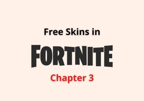 free skins fortnite chapter 3