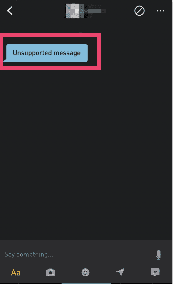What Does "Unsupported Message" Mean on Grindr 1 grindr unsupported message