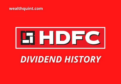 hdfc dividend history
