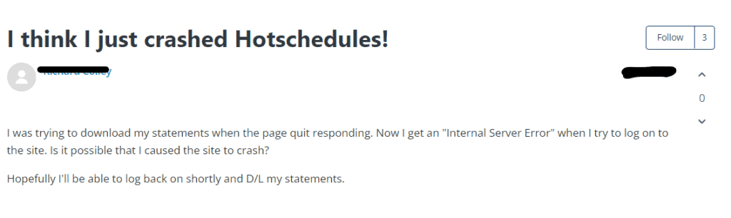How To Fix HotSchedules Internal Server Error 2 hotschedules internal server error