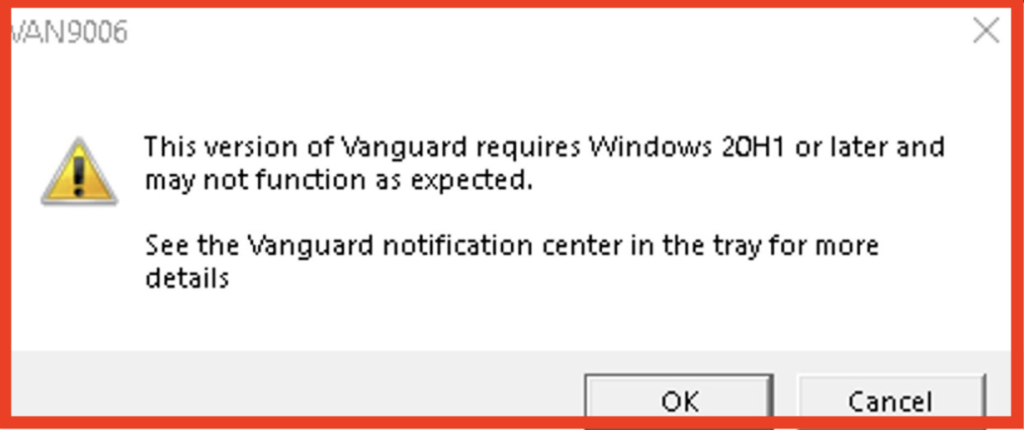 How To Fix Valorant This Version Of Vanguard Requires Windows 20H1 or Later VAN 9006 2 how To Fix Valorant This Version Of Vanguard Requires Windows 20H1 or Later VAN 9006