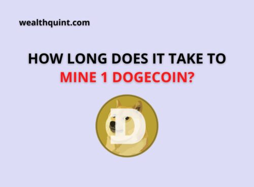 how long does it take to mine 1 dogecoin