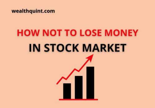 how not to lose money in stock market
