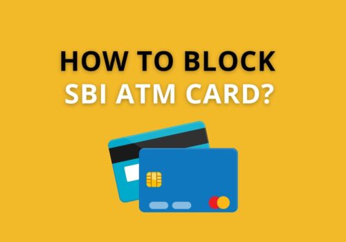 block SBI ATM card