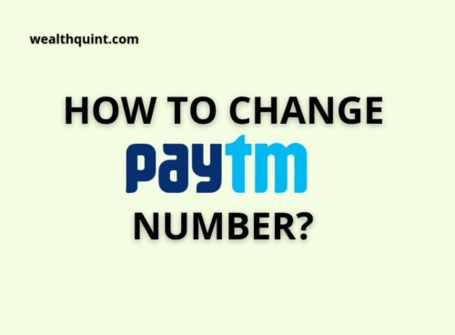 how to change Paytm number