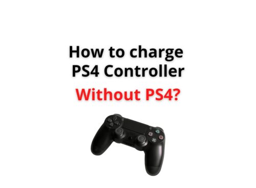 how to charge ps4 controller without ps4
