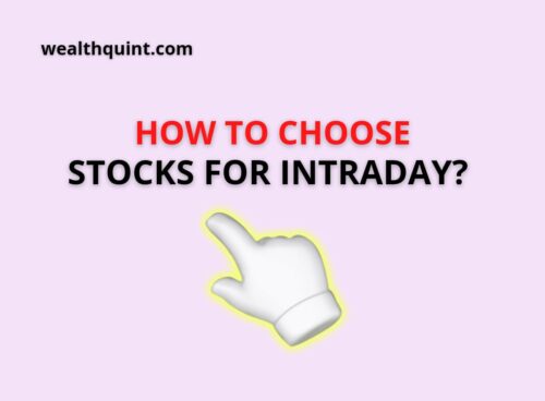 how to choose stocks for intraday