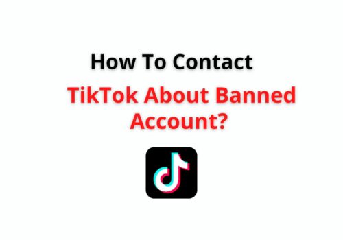 how to contact tiktok about banned account