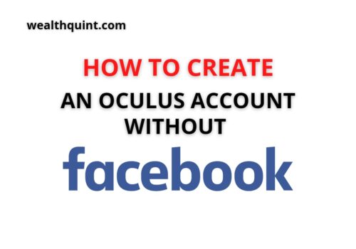 how to create an oculus account without facebook