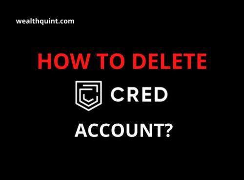 how to delete cred account