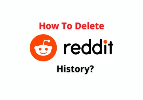 how to delete reddit hostory